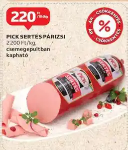 Auchan PICK Sertés Párizsi ajánlat