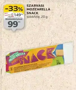 Auchan SZARVASI Mozzarella snack ajánlat