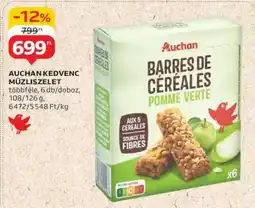 Auchan Auchan Kedvenc Müzliszelet ajánlat