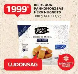 Auchan IBER COOK Pankómorzsás Hekk Nuggets ajánlat