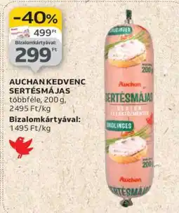 Auchan AUCHAN KEDVENC SERTÉSMÁJAS ajánlat