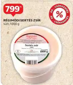 Auchan Régimódi Sertés Zsír ajánlat