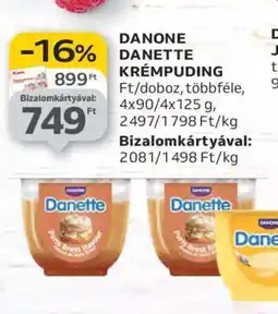 Auchan Danone Danette Krémpuding ajánlat