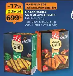 Auchan Magyar Grill Sajt Alapú Termék ajánlat