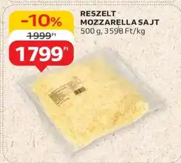 Auchan Reszelt Mozzarella Sajt ajánlat
