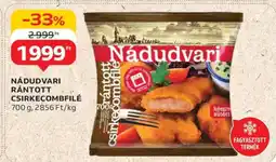 Auchan Nádudvari rántott csirkecombfilé ajánlat