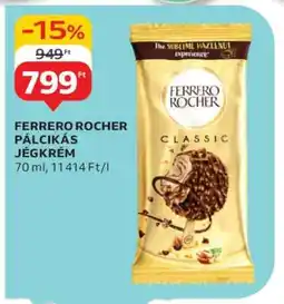 Auchan FERRERO ROCHER PÁLCIKÁS JÉGKRÉM ajánlat