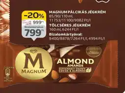 Auchan Magnum pálcikás jégkrém ajánlat
