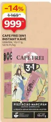 Auchan CAFE FREI 3in1 instant kávé ajánlat