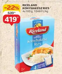 Auchan RICELAND KONYHAKÉSZ RIZS ajánlat