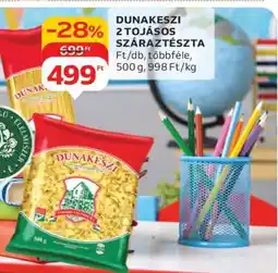 Auchan Dunakeszi 2 tojásos száraztészta ajánlat