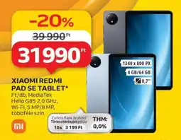 Auchan Xiaomi Redmi Pad SE Tablet ajánlat