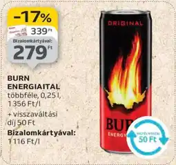 Auchan Burn energiaital ajánlat