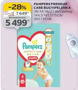 Auchan Pampers Premium Care bugyipelenka ajánlat