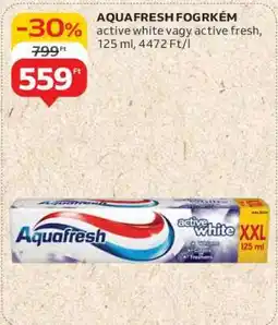 Auchan AQUAFRESH FOGKRÉM ajánlat