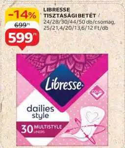 Auchan Libresse Tisztasági Betét ajánlat