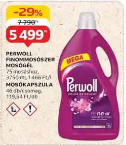 Auchan Perwoll Finommosószer Mosógél ajánlat