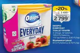 Auchan Ooops! Everyday Toilet Paper ajánlat