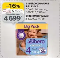Auchan Libero Comfort pelenka ajánlat