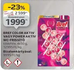 Auchan BREF COLOR AKTIV VAGY POWER AKTIV WC-FRISSÍTŐ ajánlat