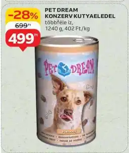 Auchan PET DREAM KONZERV KUTYAELEDEL ajánlat
