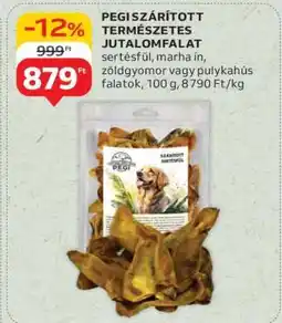 Auchan PEGI SZÁRÍTOTT, TERMÉSZETES JUTALOMFALAT ajánlat