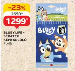 Auchan BLUEY LIFE - SCRATCH KÉPKARCOLÓ ajánlat