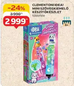 Auchan Clementoni IDEA! Mini Szövegkiemelő Készítőkészlet ajánlat