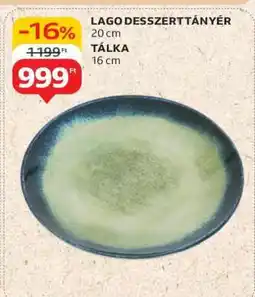 Auchan LAGO DESSZERTTÁNYÉR ajánlat