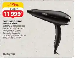 Auchan BABYLISS D572DE HAJSZÁRÍTÓ ajánlat