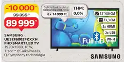Auchan SAMSUNG UE32F6002FKXXH FHD SMART LED TV ajánlat