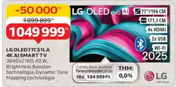 Auchan LG OLED77C51LA 4K AI SMART TV ajánlat