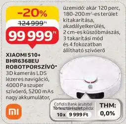 Auchan XIAOMI S10+ BHR6368EU ROBOTPORSZÍVÓ ajánlat