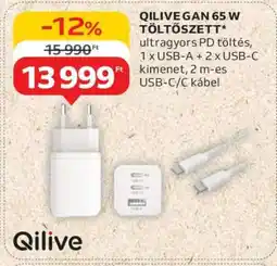 Auchan QILIVE GAN 65 W TÖLTŐSZETT ajánlat
