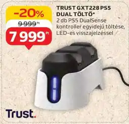 Auchan TRUST GXT228 PS5 DUAL TÖLTŐ ajánlat