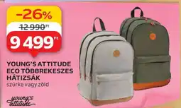 Auchan YOUNG'S ATTITUDE ECO TÖBBREKESZES HÁTIZSÁK ajánlat