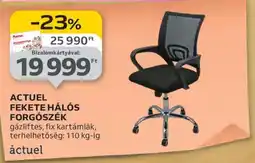 Auchan ACTUEL FEKETE HÁLÓS FORGÓSZÉK ajánlat