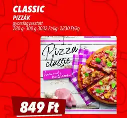 CBA Classic Pizzák ajánlat