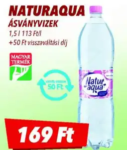 CBA Naturaqua ásványvizek ajánlat