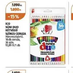 Müller ICO Süni Duo Kétvégű Színes Ceruza ajánlat