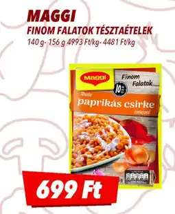 CBA Maggi Finom falatok tésztaételek ajánlat