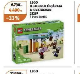 Müller Lego Illagerek Őrjárata a Sivatagban ajánlat