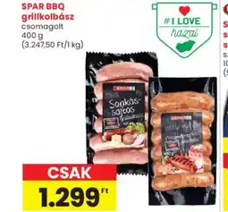Spar Market SPAR BBQ grillkolbász ajánlat