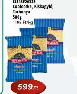 Real Gyermelyi 4 tojásos száraztészta ajánlat