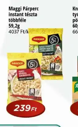 Real Maggi Párperc instant tészta ajánlat