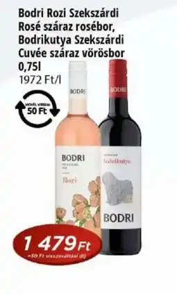 Real Bodri Rozi Szekszárdi Rosé ajánlat