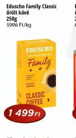 Real Eduscho Family Classic őrölt kávé ajánlat