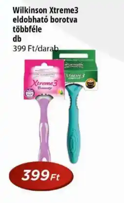 Real Wilkinson Xtreme3 eldobhat borotva ajánlat