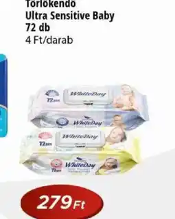 Real Whiteday Nedves Törlőkendő ajánlat