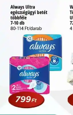 Real Always Ultra egészségügyi betét ajánlat